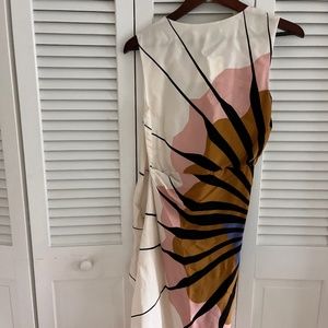 Dvf silk mini dress